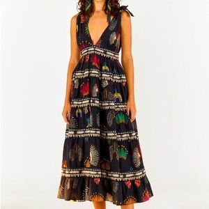 Farm Rio Amazonian Headdress Dress